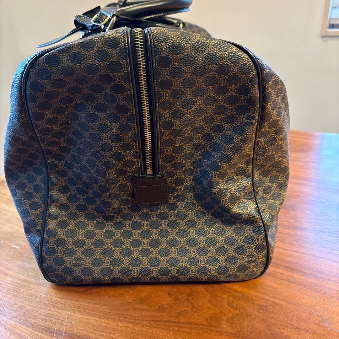 セリーヌ CELINE ボストンバック 黒 マカダム 大容量