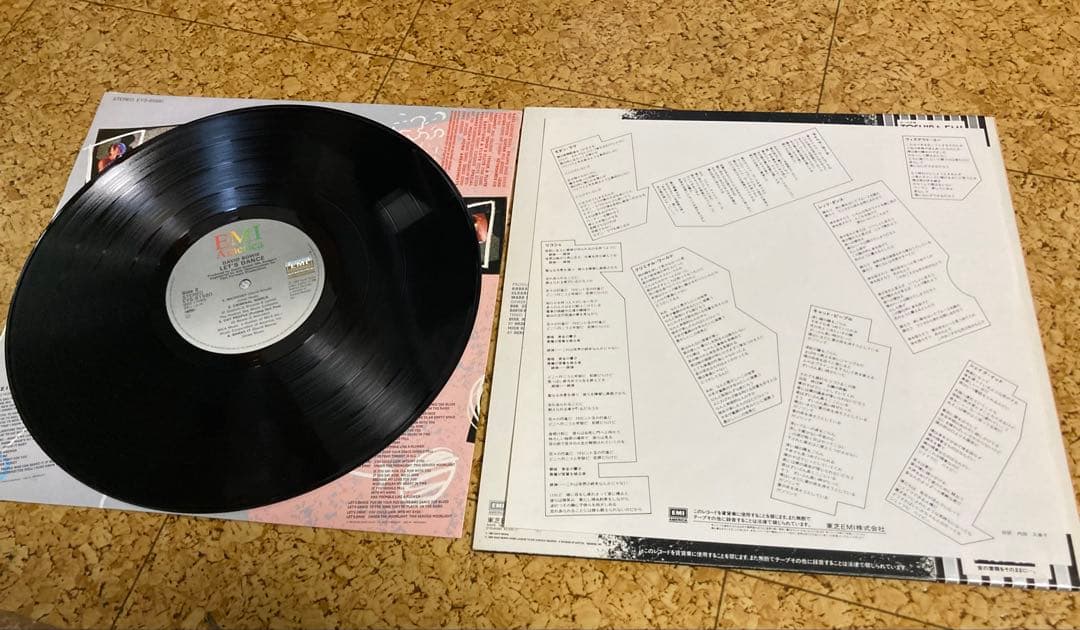 David Bowie レッツ・ダンス レコード日本完成版！！