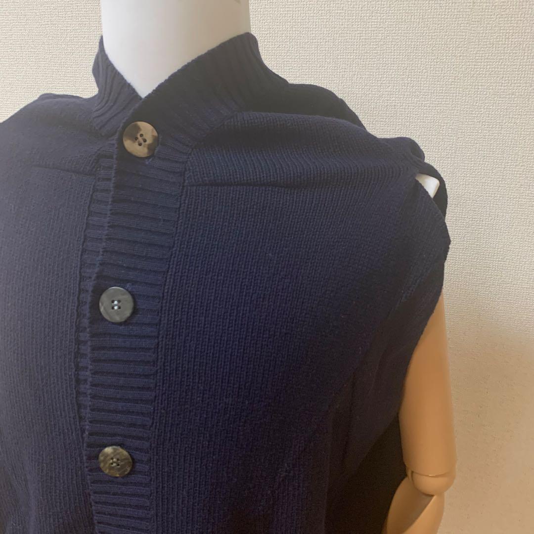 JUNYA WATANABE COMME des GARCON ニットベスト　紺