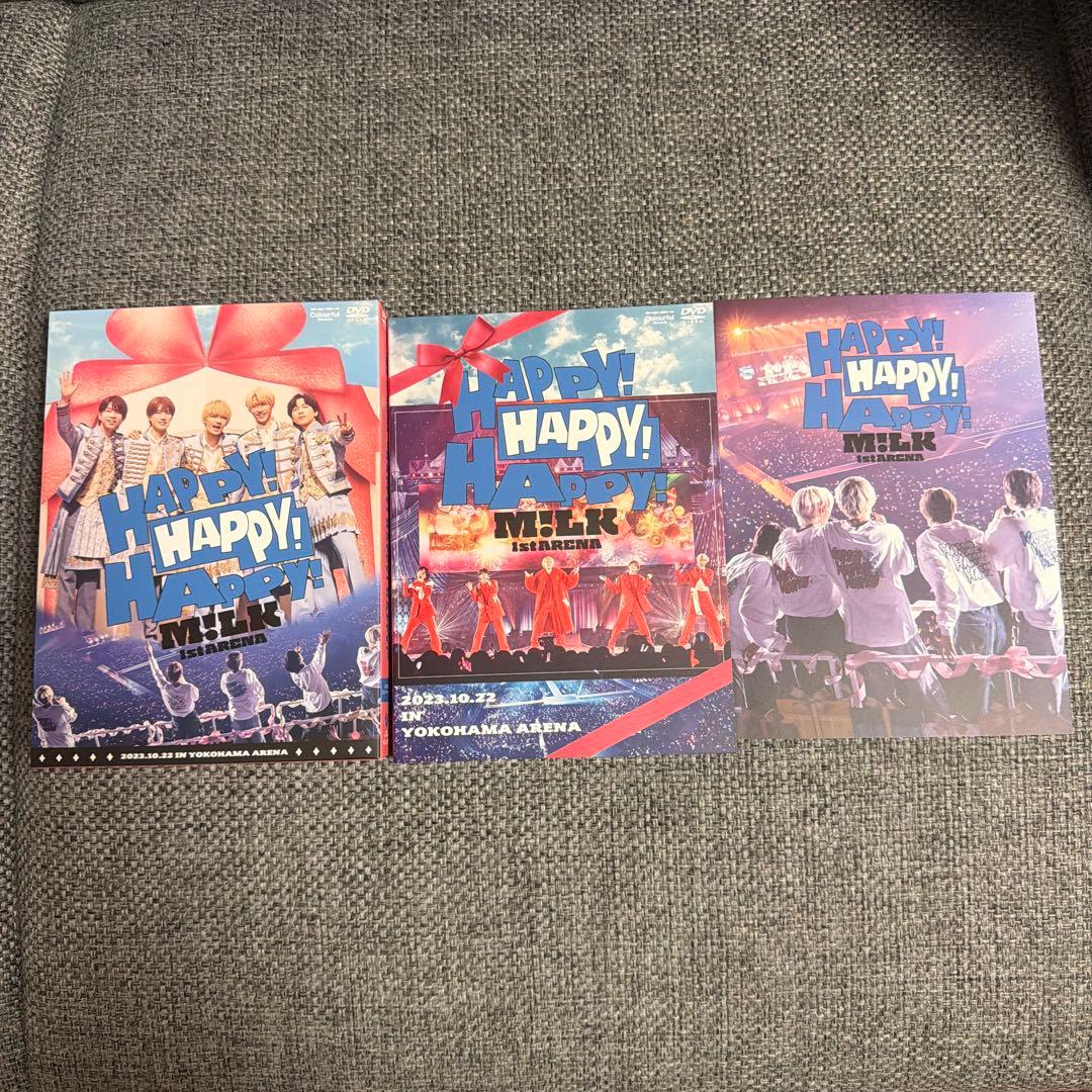 M!LK HAPPY!HAPPY!HAPPY! 初回限定盤DVD