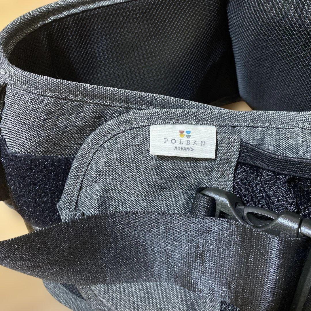【美品】ポルバン　アドバンス　ヒップシート　シングルショルダー付き