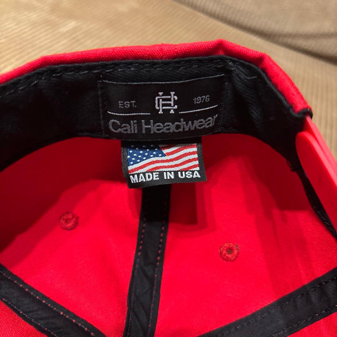 一*様 MAKE CLOVERU GREAT AGAIN CAP レッド