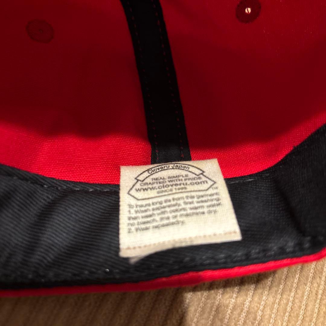 一*様 MAKE CLOVERU GREAT AGAIN CAP レッド