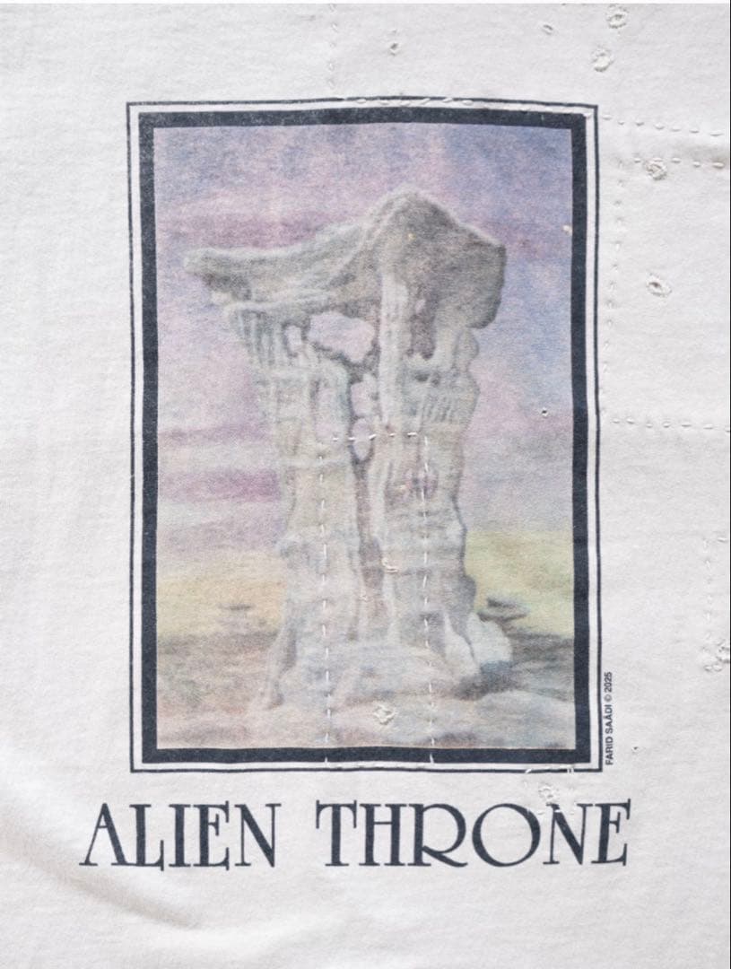GNORDA gnuhr NORDA ALIEN THRONE Tシャツ 2