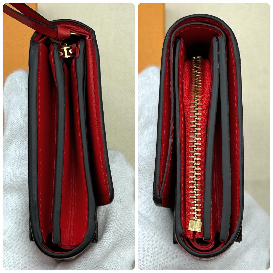 ★美品★　ルイヴィトン　モノグラム　 ポルトフォイユ　フロール　コンパクト