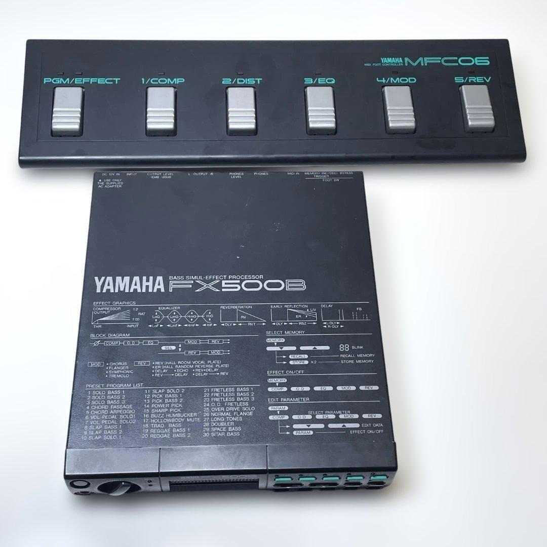Yamaha FX500B & MFC06セット 通電確認済み