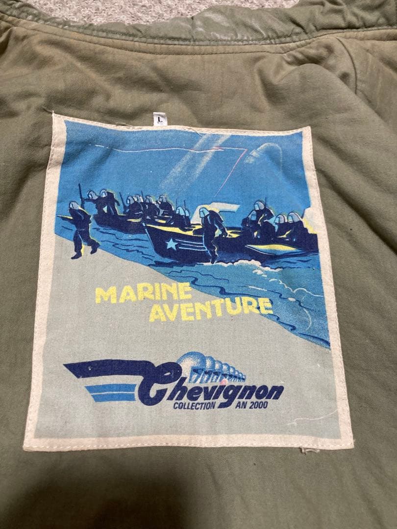 chevignon80年代フライトジャケット