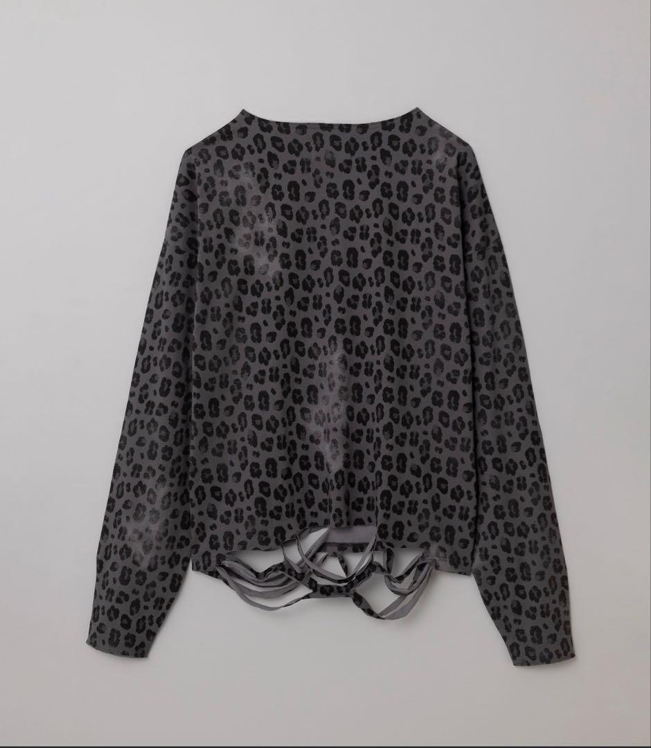 【出品3月15日で終了】GRANCY ピンクナイロンパンツとレオパードロンT