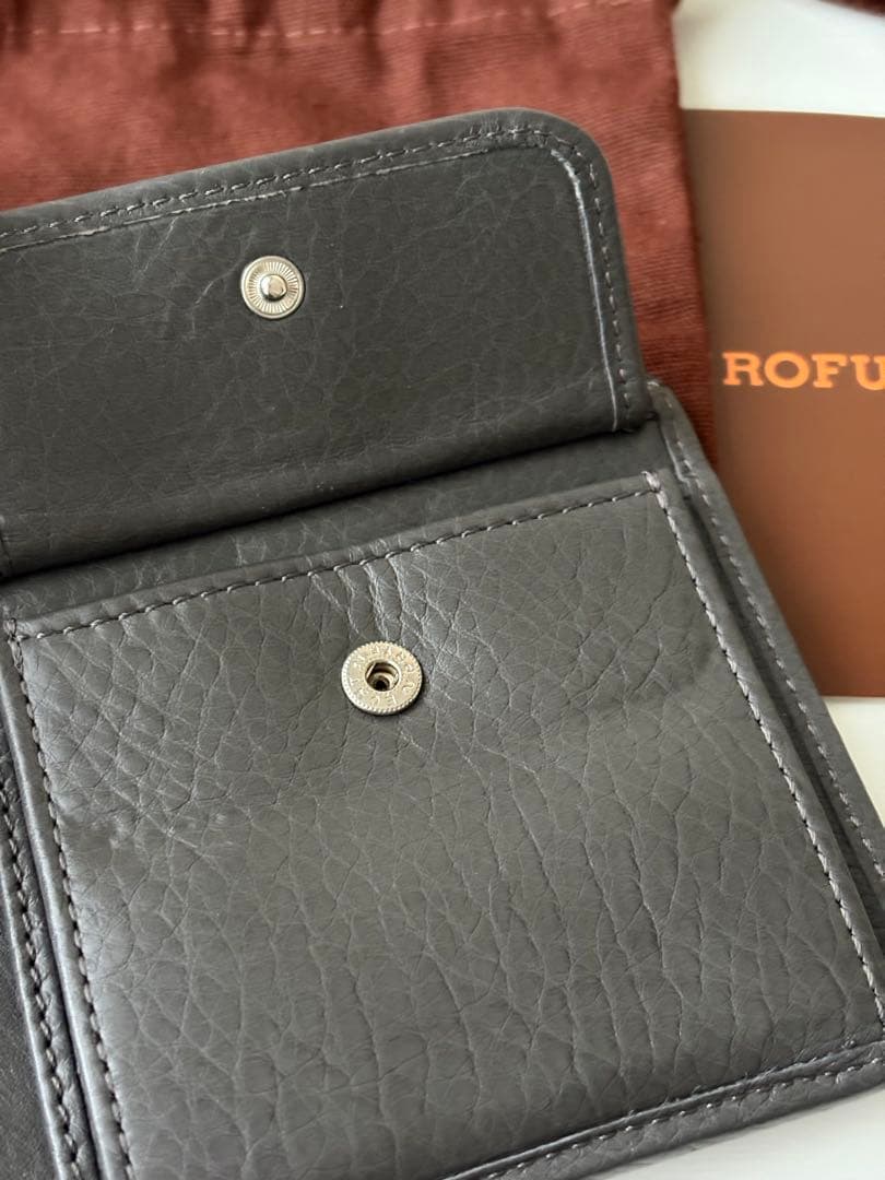 HIROFU レザーウォレット 二つ折り 美品