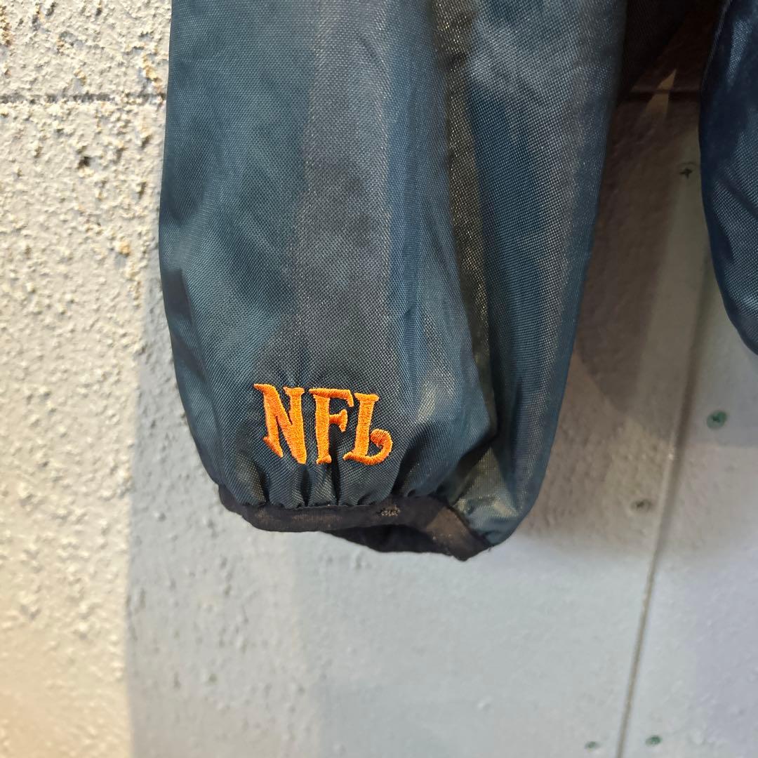 NFL BEARS リバーシブル　ジャケット Mサイズ フリース　オレンジ黒