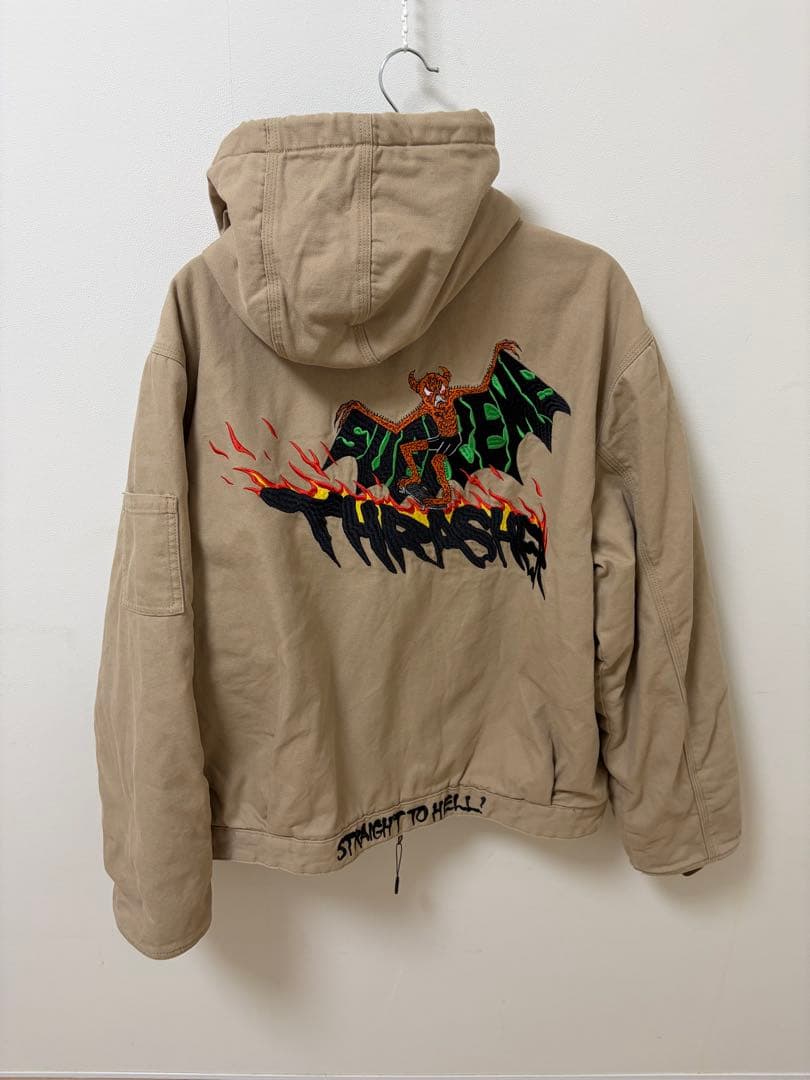 Supreme Thrasher コラボ ジャケット L ベージュ