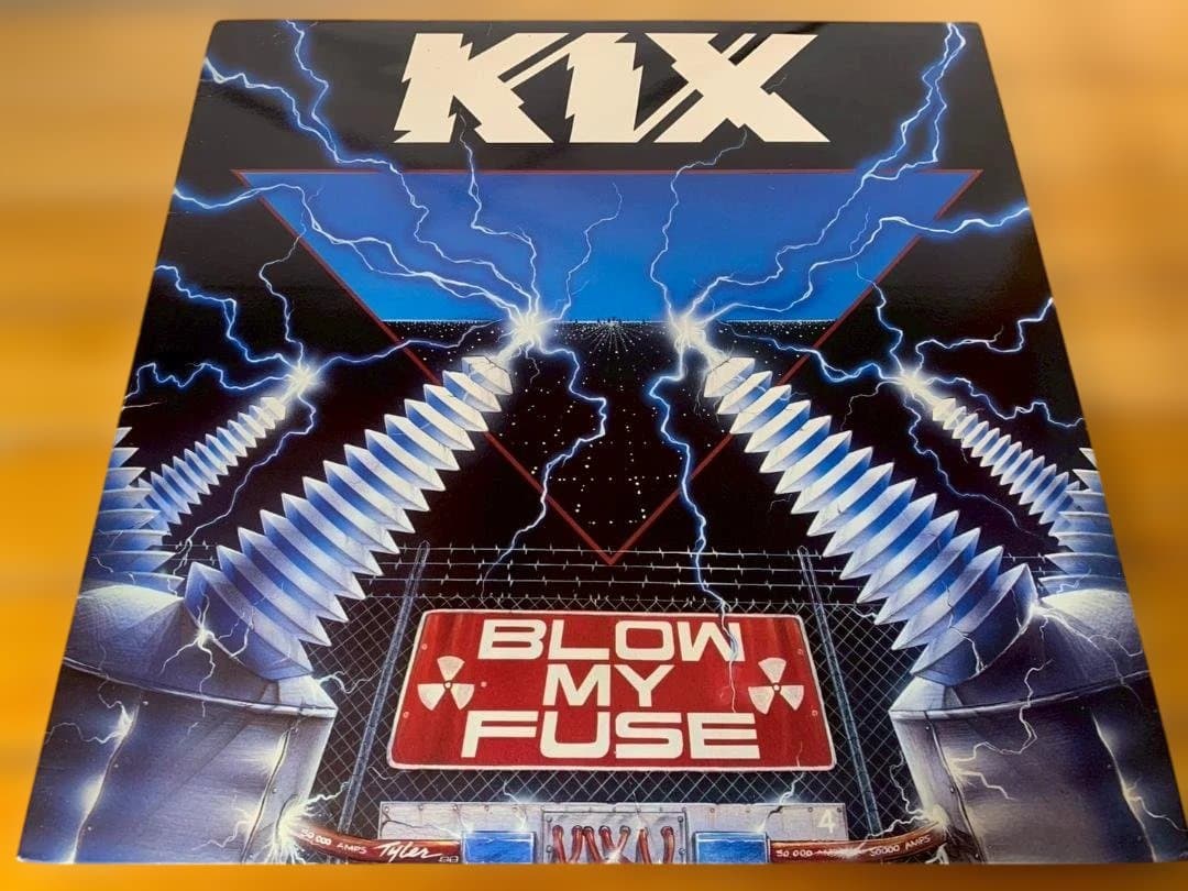 【稀少盤LP！】KIX / Blow My Fuse レコード　LP