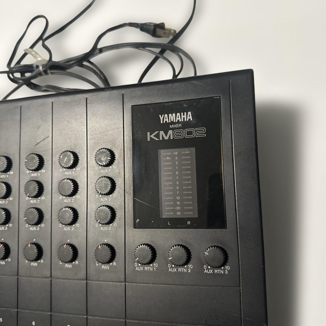 YAMAHA ８chアナログミキサー KM802 MIXER
