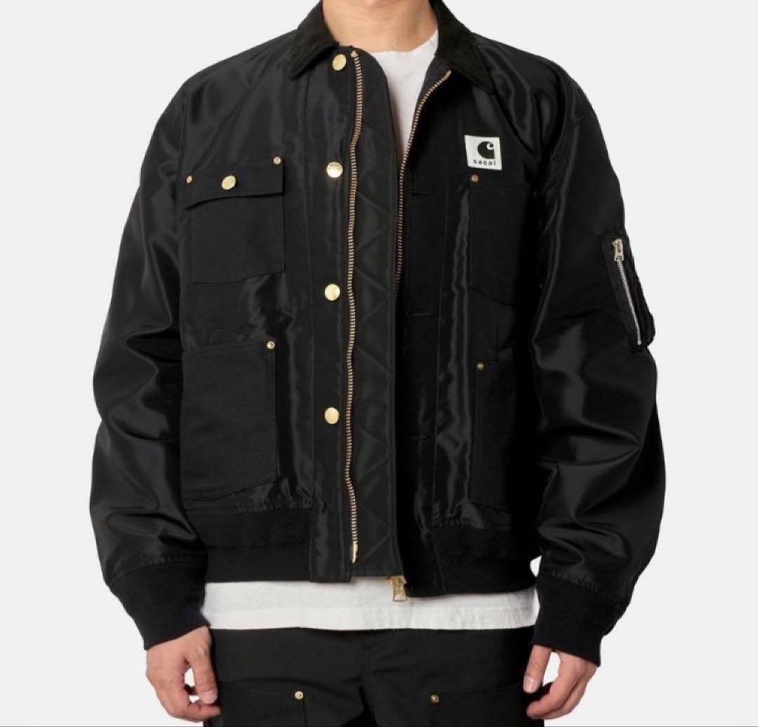 sacai x carhartt Blouson サイズ1 正規店購入