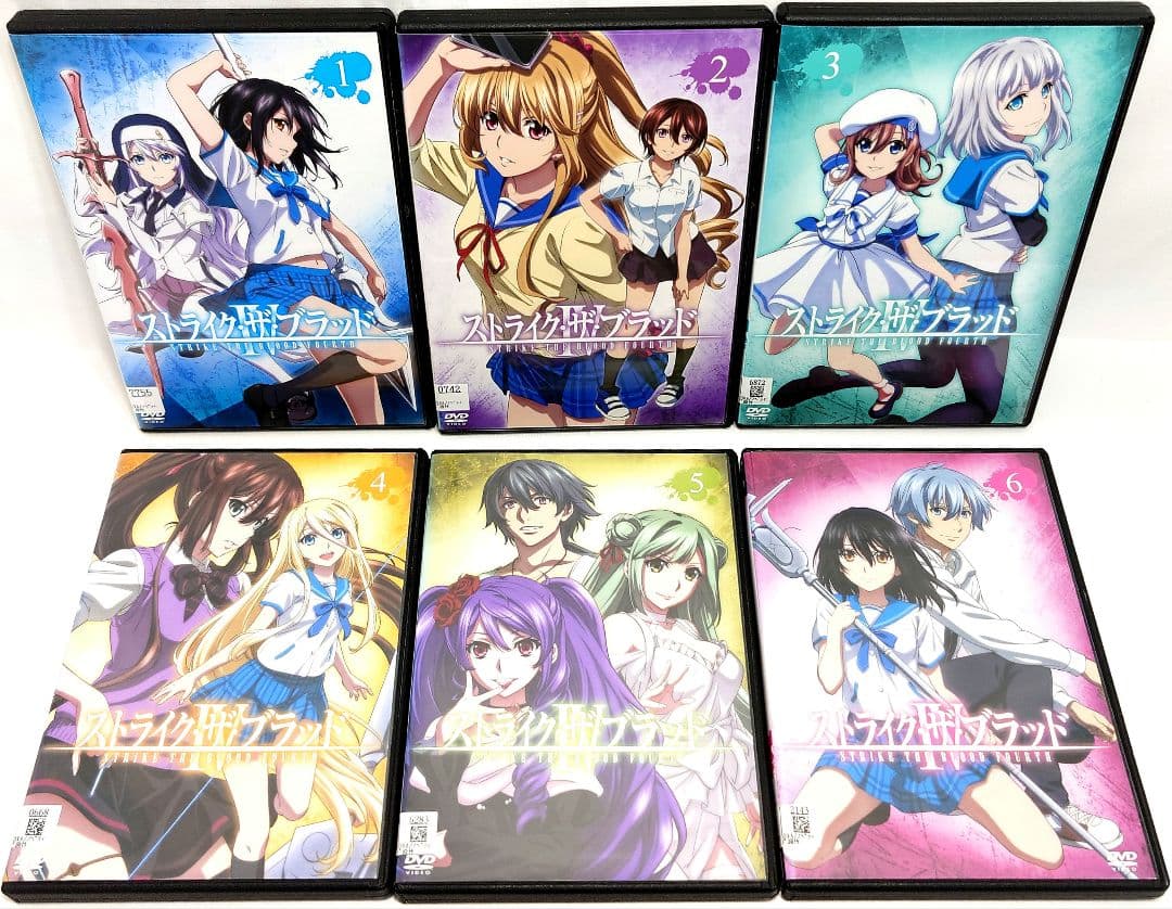 ストライク・ザ・ブラッド【Ⅰ〜Ⅴ+特別編+OVA】DVD 全32巻