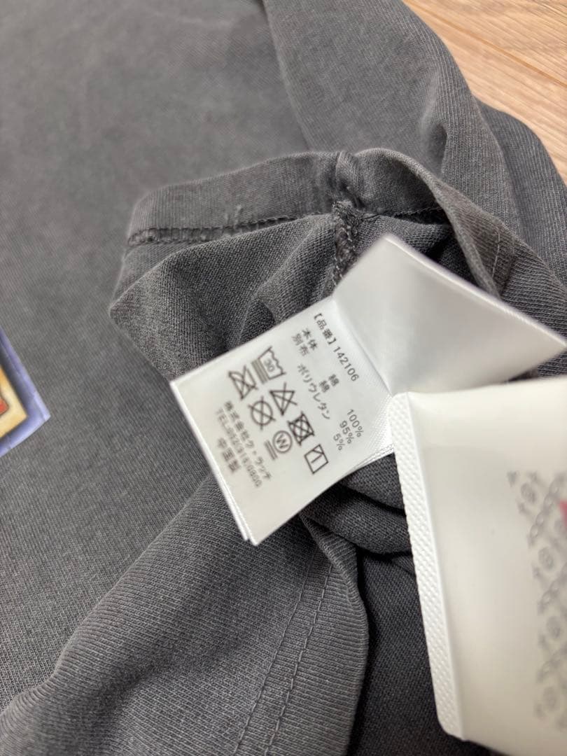 【新品⭐︎】遊戯王 青眼の白龍 Tシャツ L チャコールグレー
