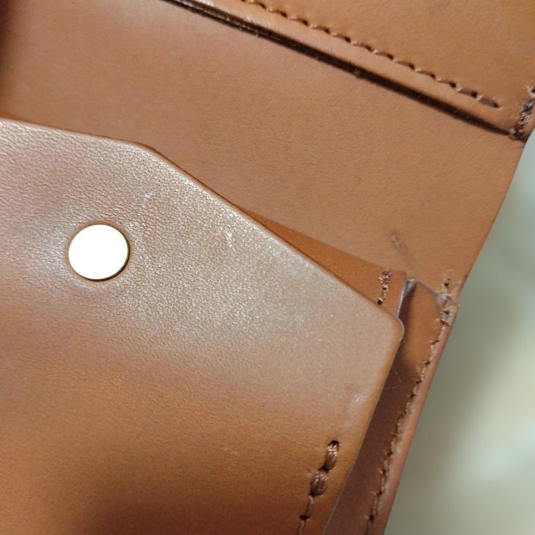 【LONA】ロナ TWIG mini wallet コニャック