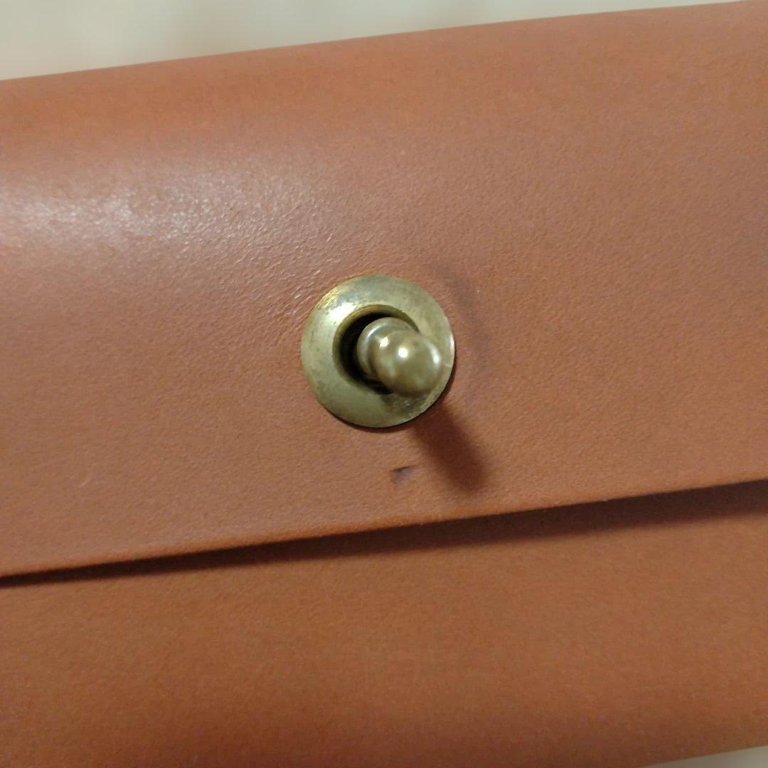 【LONA】ロナ TWIG mini wallet コニャック