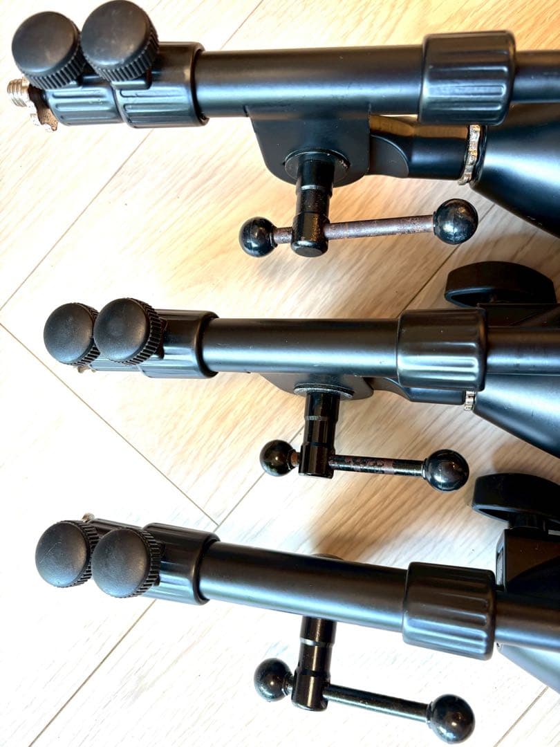 ClassicPro BLACK ショートブームマイクスタンド(3本)