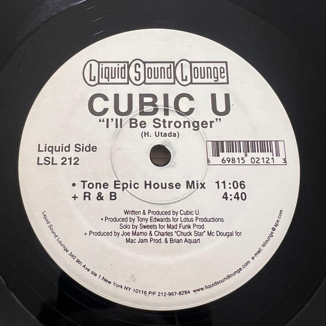 Cubic U / I'll Be Stronger 12 宇多田 ヒカル