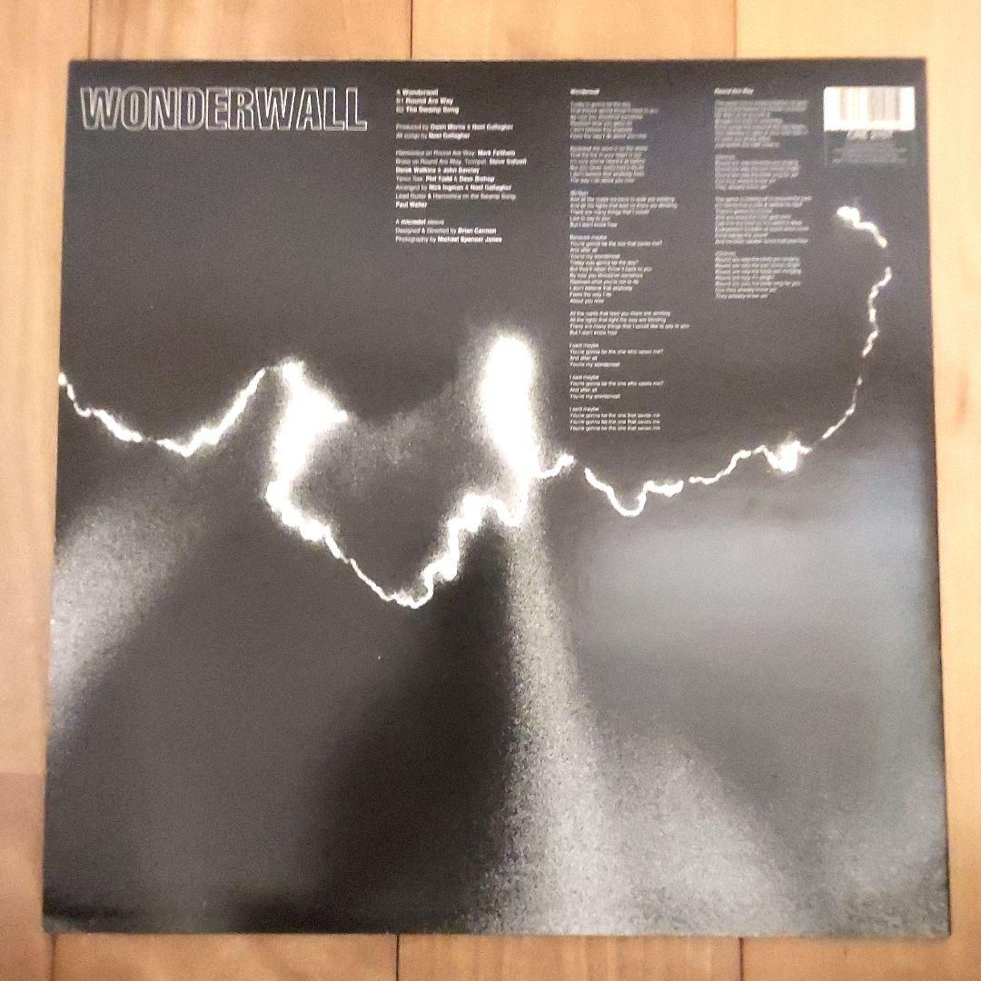 Oasis 12インチ レコード Wonderwall UKオリジナル