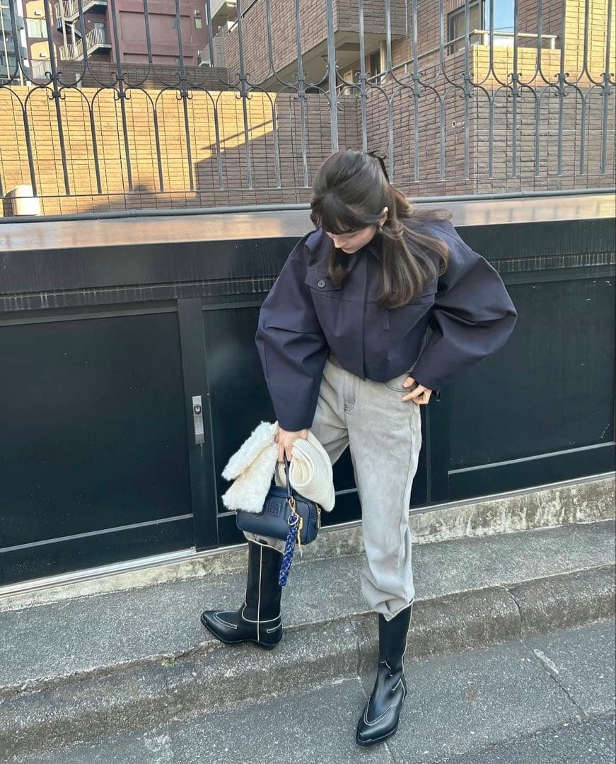 Bibiy JULIET DOUBLE WAIST DENIM デニム M