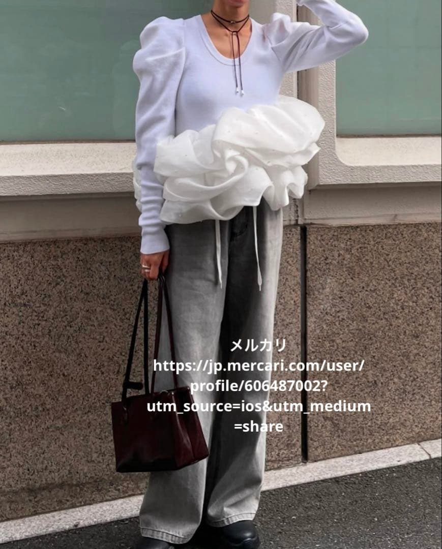 Bibiy JULIET DOUBLE WAIST DENIM デニム M
