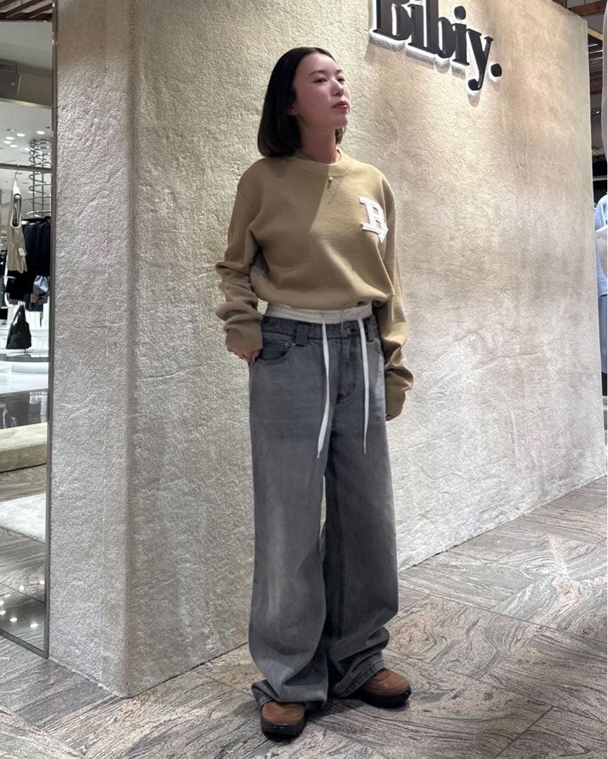 Bibiy JULIET DOUBLE WAIST DENIM デニム M