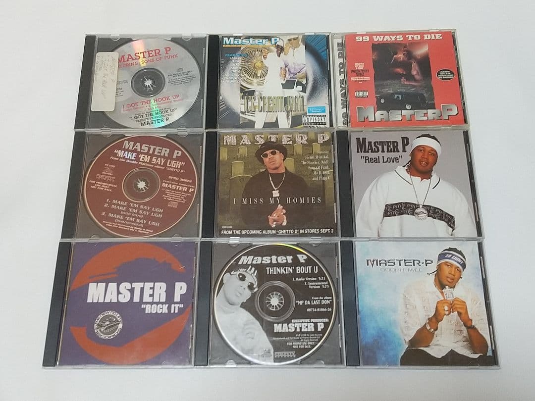 洋楽 MASTER P No Limit Records G-Funk G-Rap