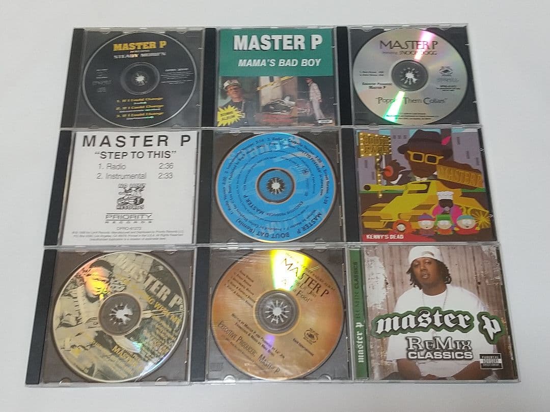 洋楽 MASTER P No Limit Records G-Funk G-Rap