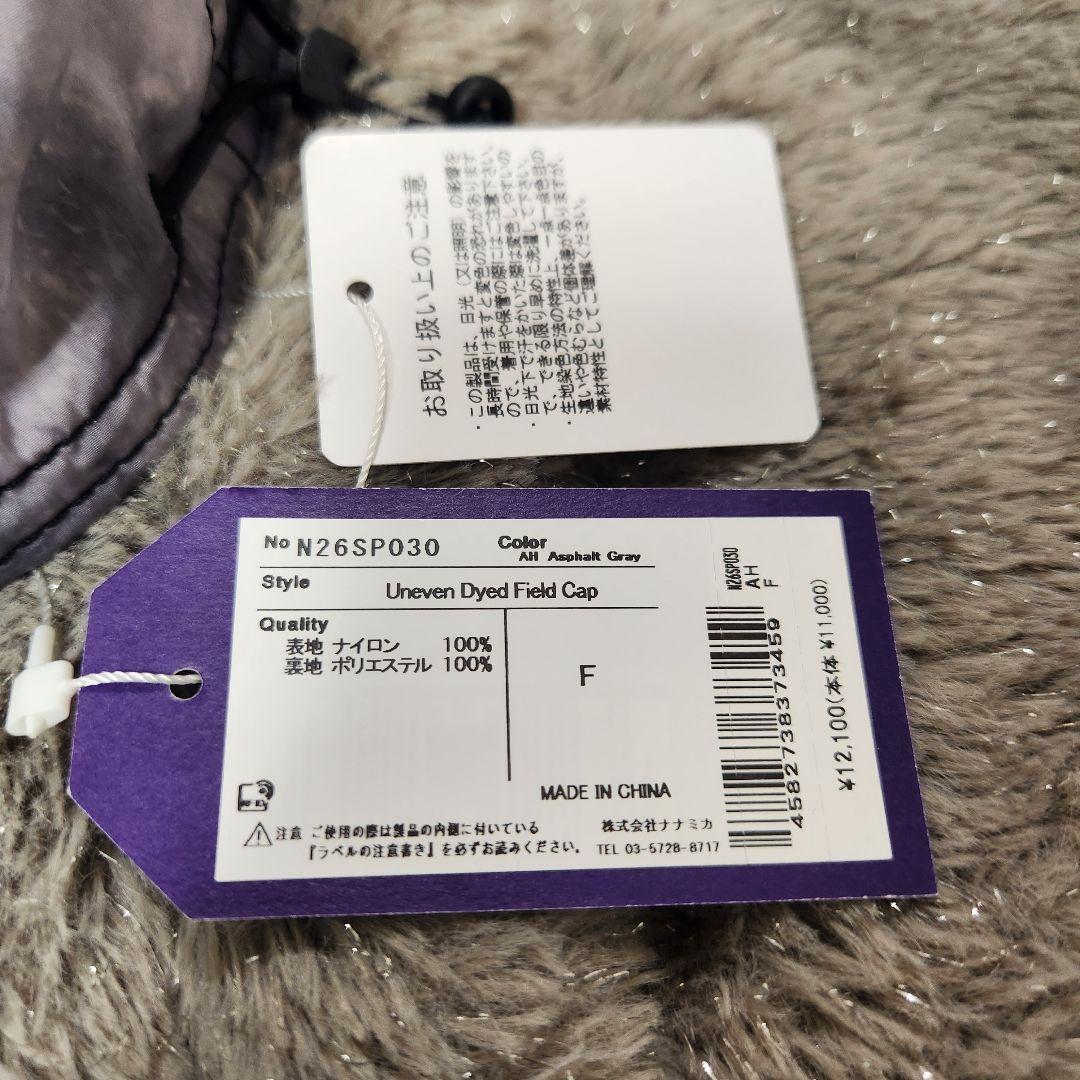 【新品タグ付き】現行　ナナミカ　THE NORTH FACE 黒　キャップ