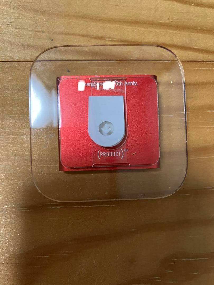 【ほぼ新品/訳あり品】iPod shuffle プロダクト　レッド