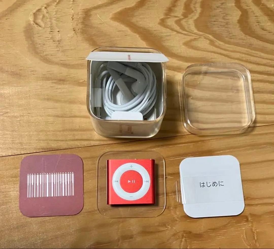 【ほぼ新品/訳あり品】iPod shuffle プロダクト　レッド