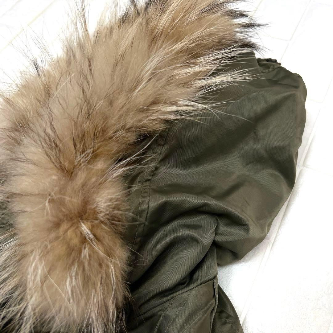 moussy マウジー ラクーンファー ミリタリー モッズコート y2k