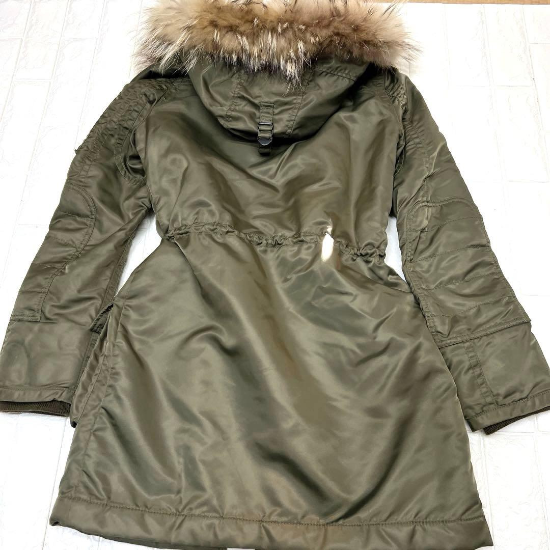moussy マウジー ラクーンファー ミリタリー モッズコート y2k