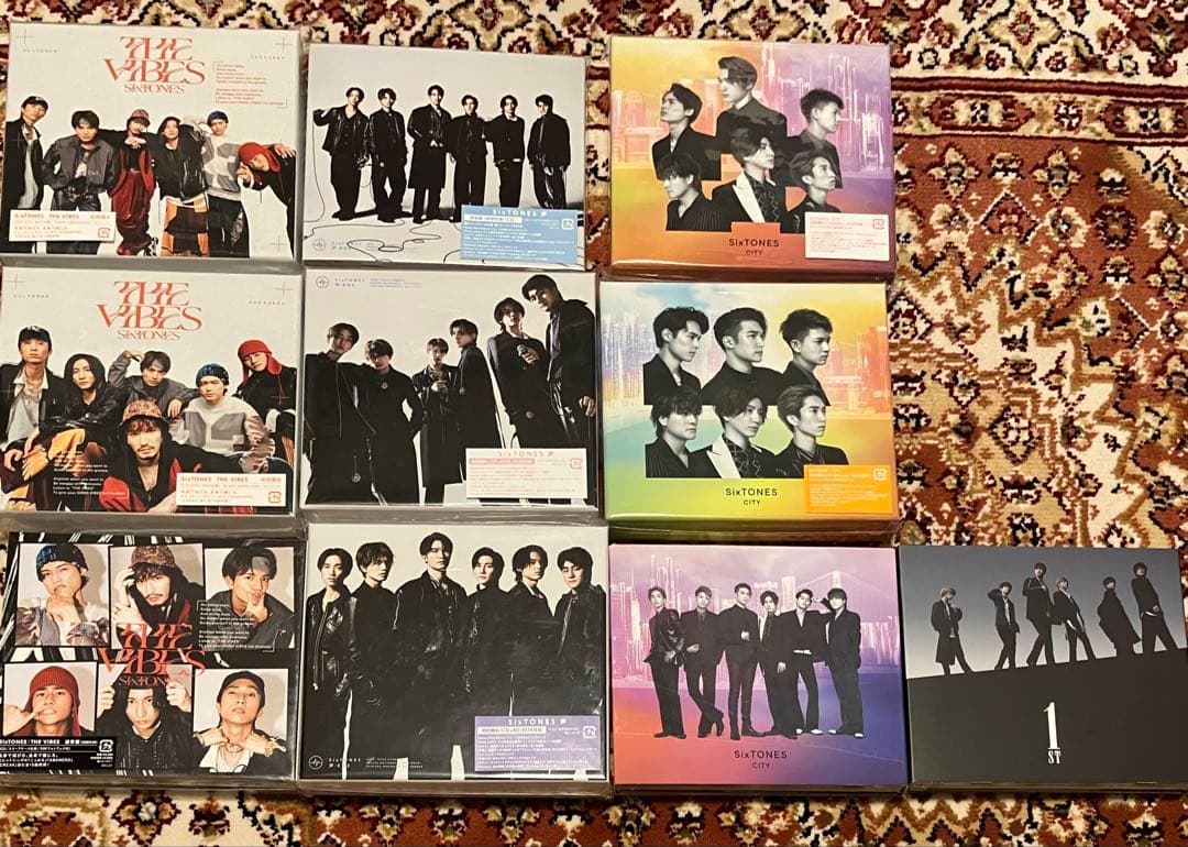 SixTONES シングル・アルバムセット 付属品あり