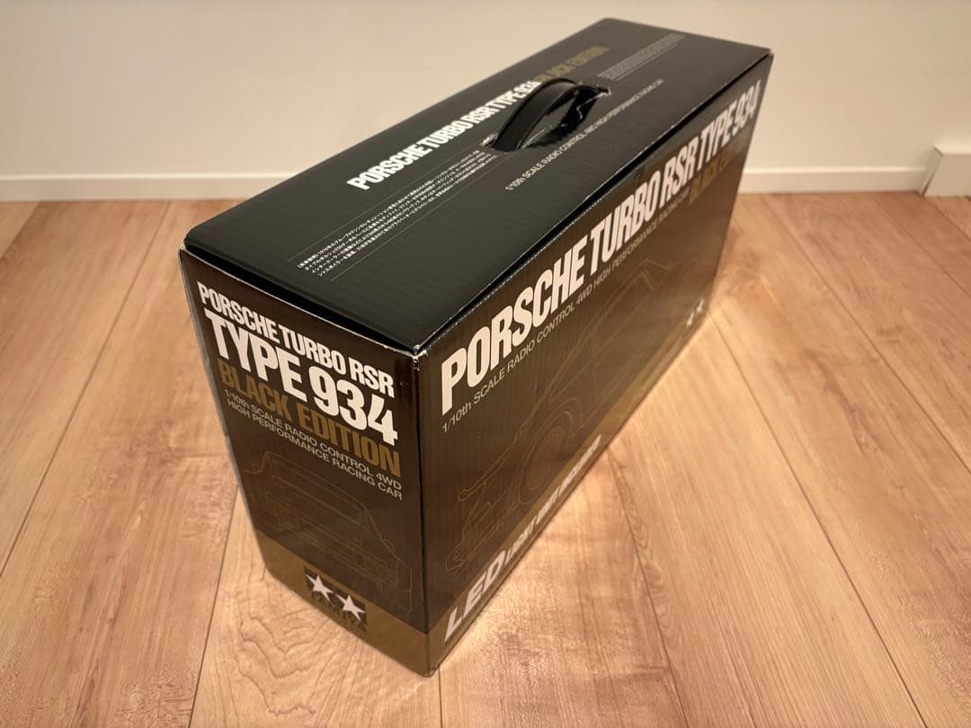 タミヤRC 1/10 ポルシェ934 ブラックエディション　TA02SW