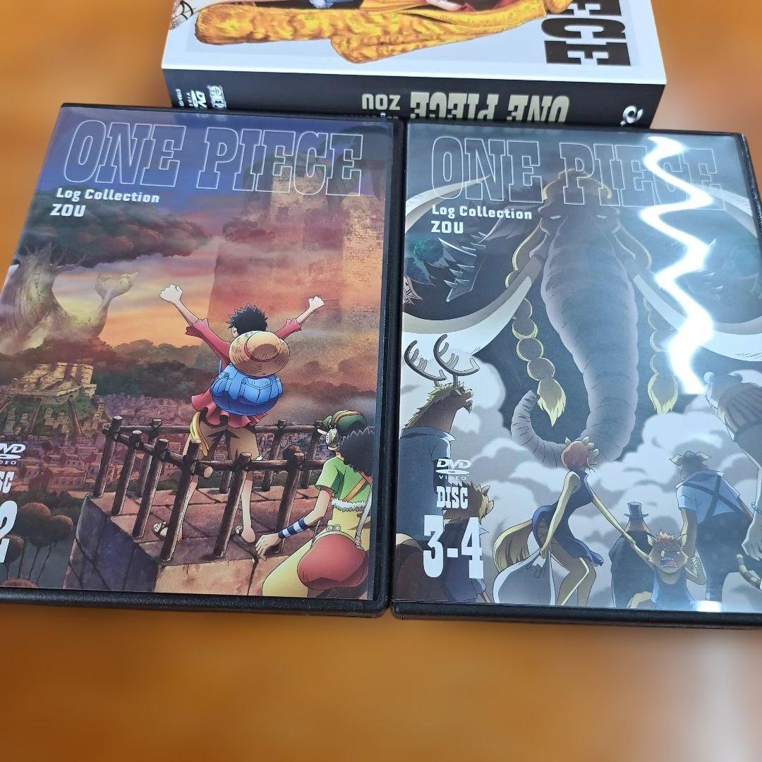 ワンピース　ログコレクション　ゾウ　ミンク　ジャック　DVD
