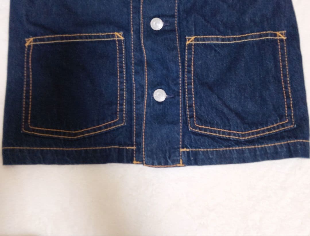【美品】LEVI’S PREMIUM デニム S カバーオール インディゴ