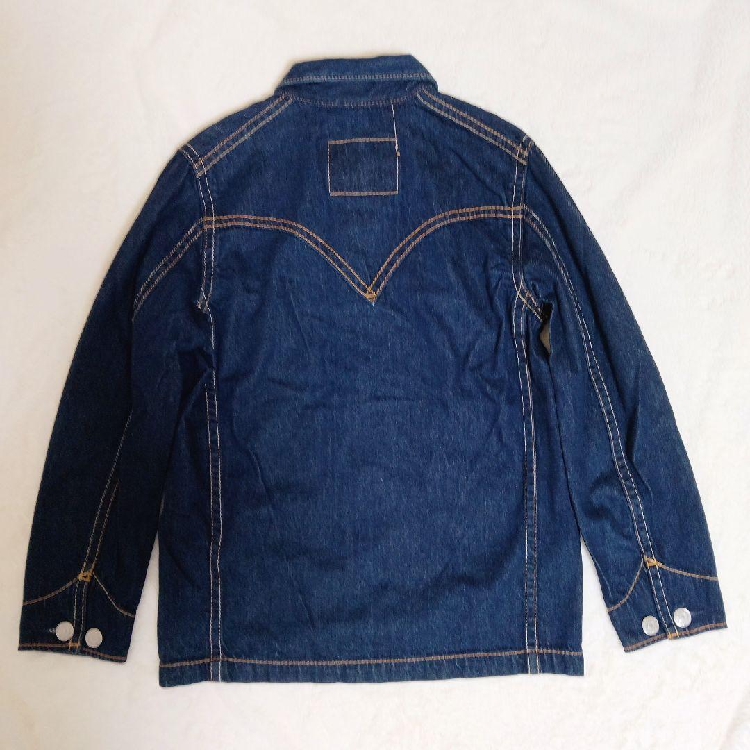 【美品】LEVI’S PREMIUM デニム S カバーオール インディゴ