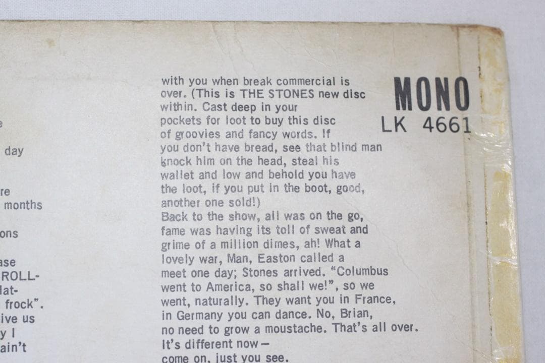 英LP The Rolling Stones No.2 UK盤 Mono 希少