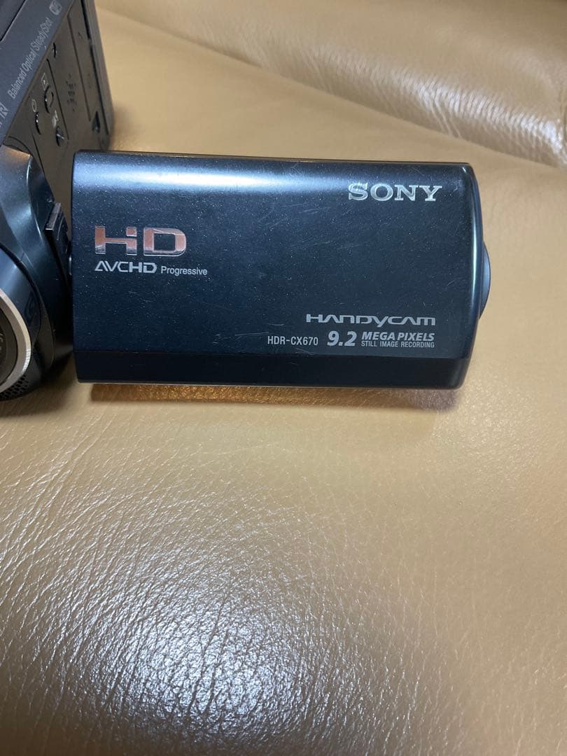 SONY HDカメラ HDR-CX670とバッテリー2個のセット