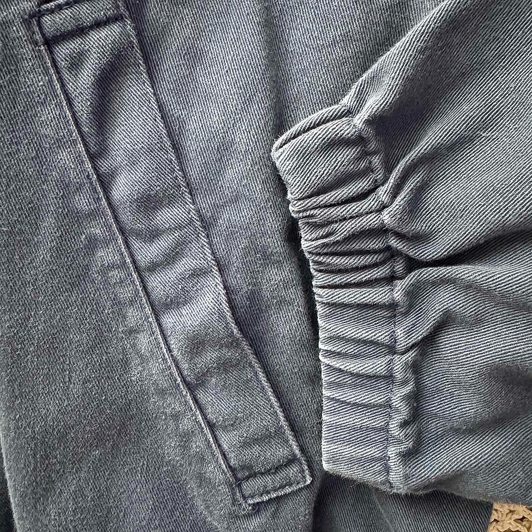 【古着】ポロバイラルフローレン スイングトップ ジャケット ブラック M