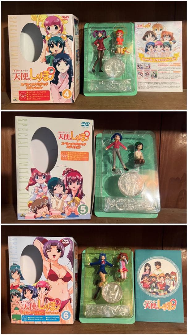 【O-1549】おとぎストーリー 天使のしっぽ DVD BOX 特典 フィギュア