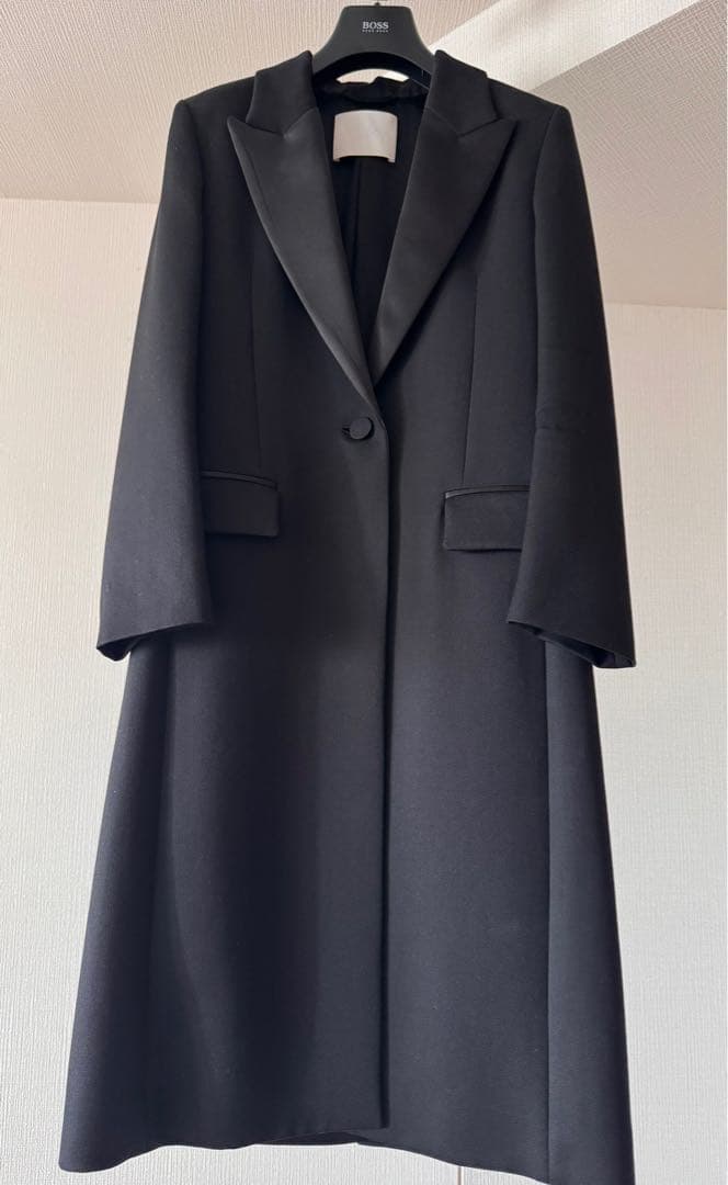 【新品未使用】HUGO BOSS 春秋テーラードコートFR34日本5号XS