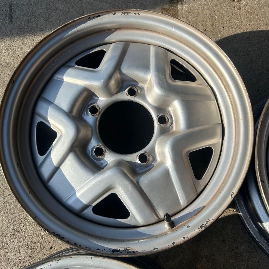 中古ホイール　16X5.0　ジムニー純正スチールホイール　4本