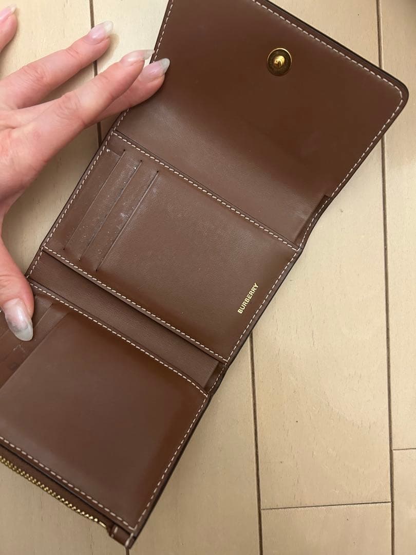 BURBERRY 三つ折 財布