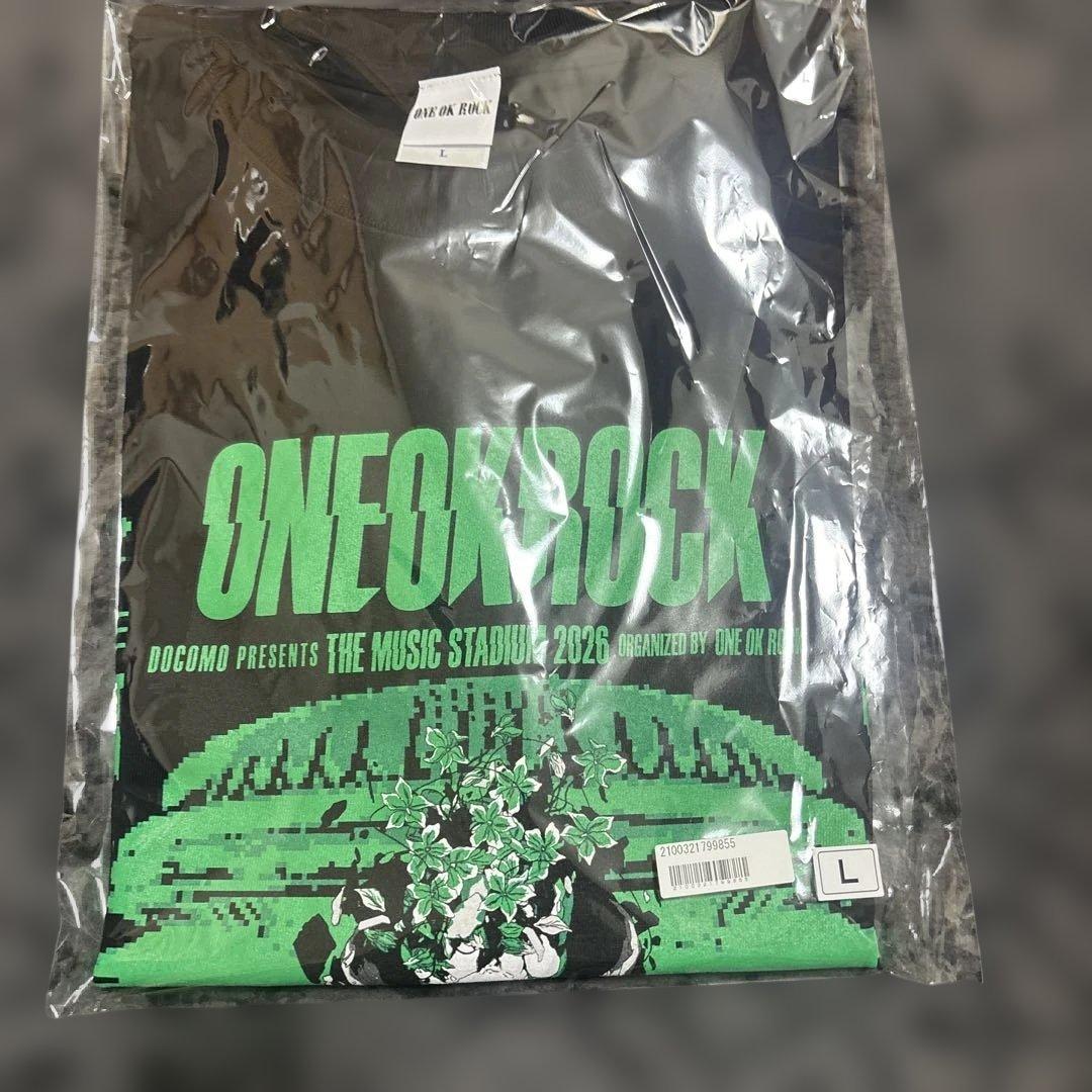 ワンオクロック　国立グッズ　国立Tシャツ L 国立リストバンド　セット　即発送可