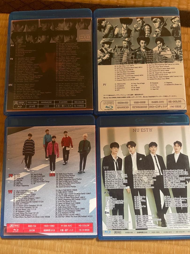 KーPOP BluRay DVD