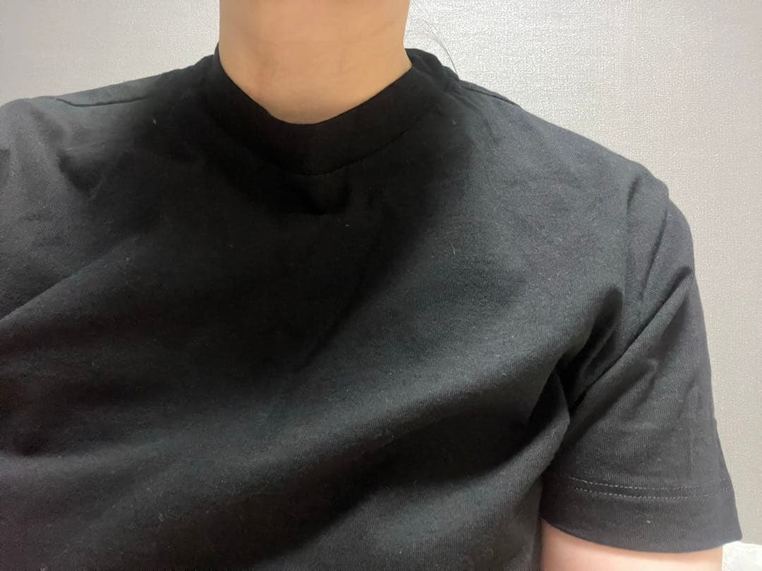 JIL SANDER+ ネイビー 半袖Tシャツ　（パックTシャツ）